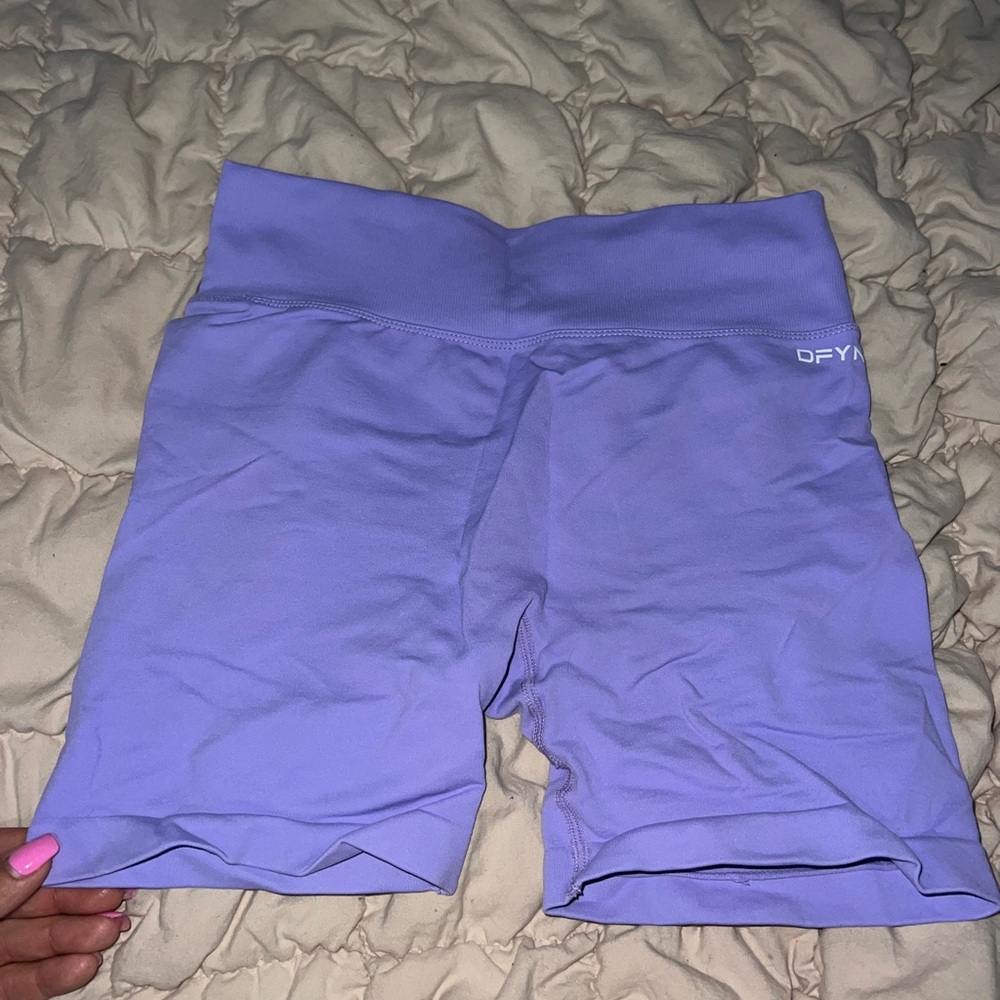 Defy Purple Women's Athletic Shorts
